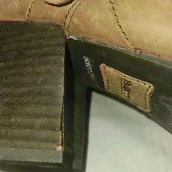 Born Womans Light Brown Mid-Calf Boot Size 10 - Picture 6 of 13